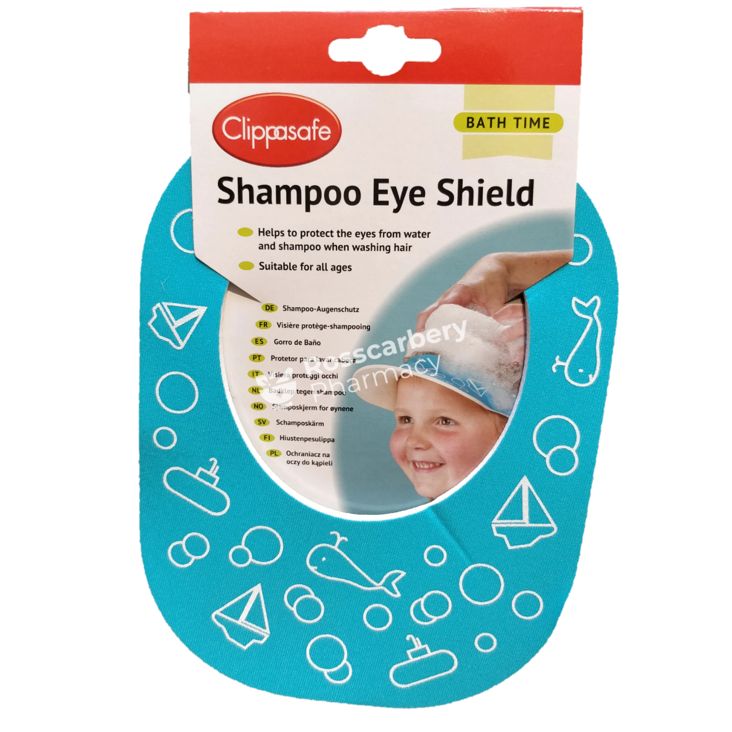 Shampoo eye shield