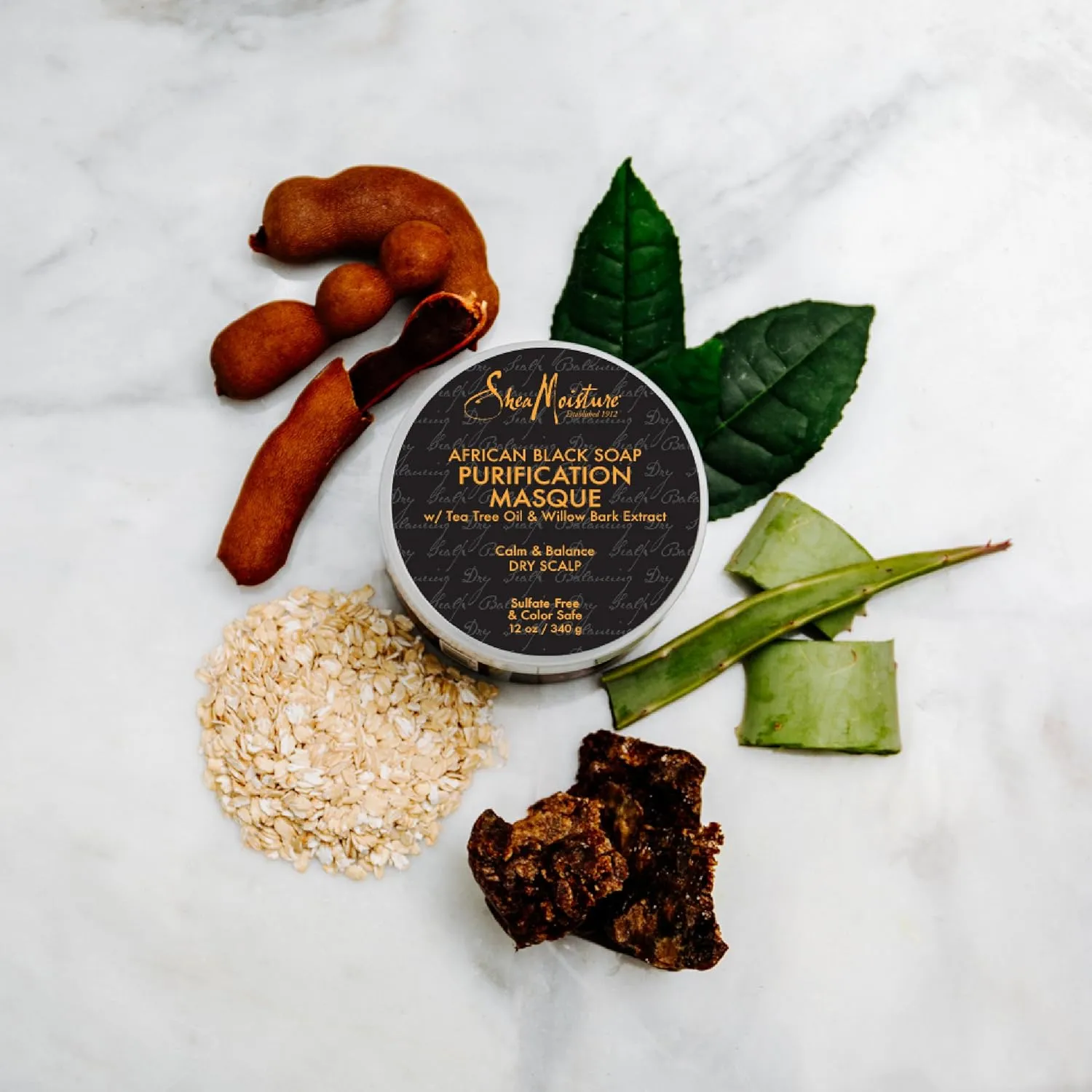 Shea Moisture African Black Purification Masque 113g / 340g
