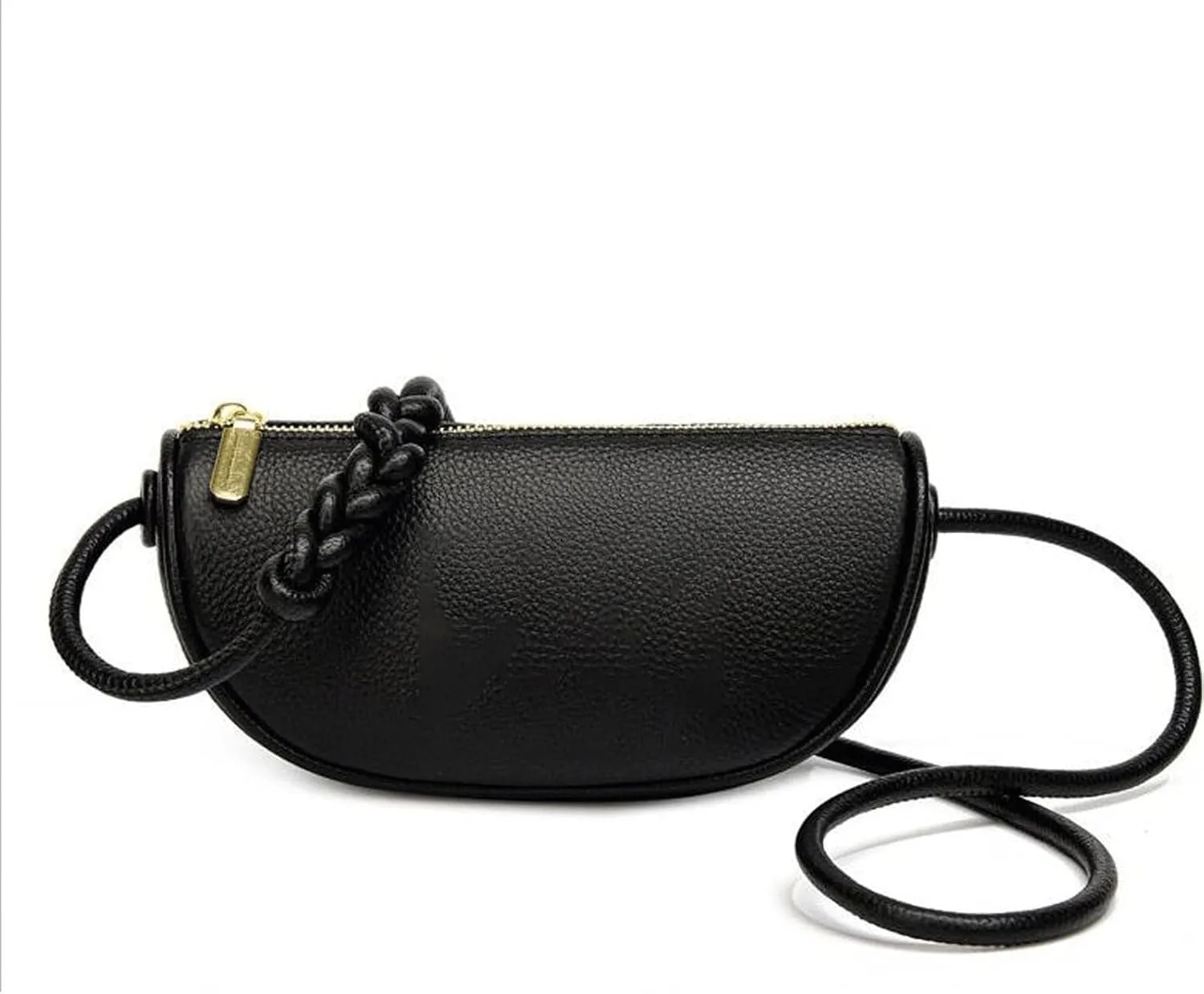 Shoulder Bag Korean Fashion Trend Saddle Sling Handbags for Women Genuine Leather Casual Vintage Tote Cute Lady Shoulder Bags