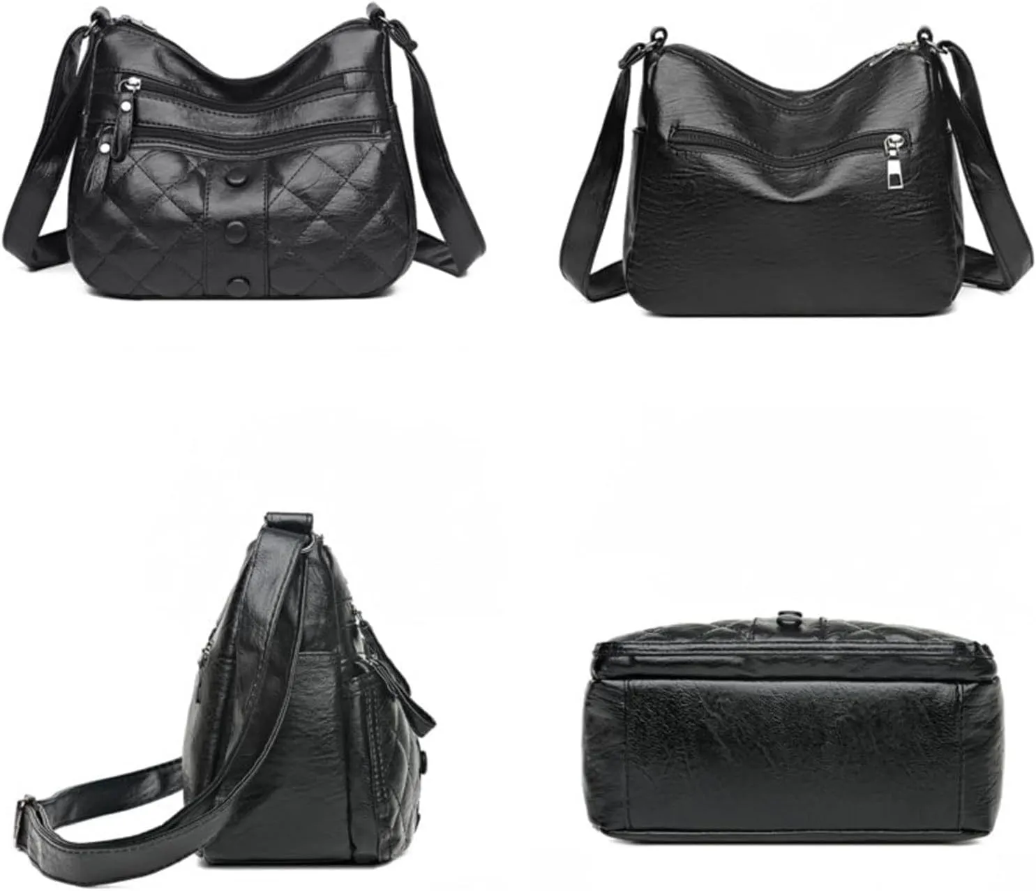 Shoulder bag Ladies PU Leather Casual Shoulder Bags For Women Storey Large Capacity Women Crossbody Shopper Bags