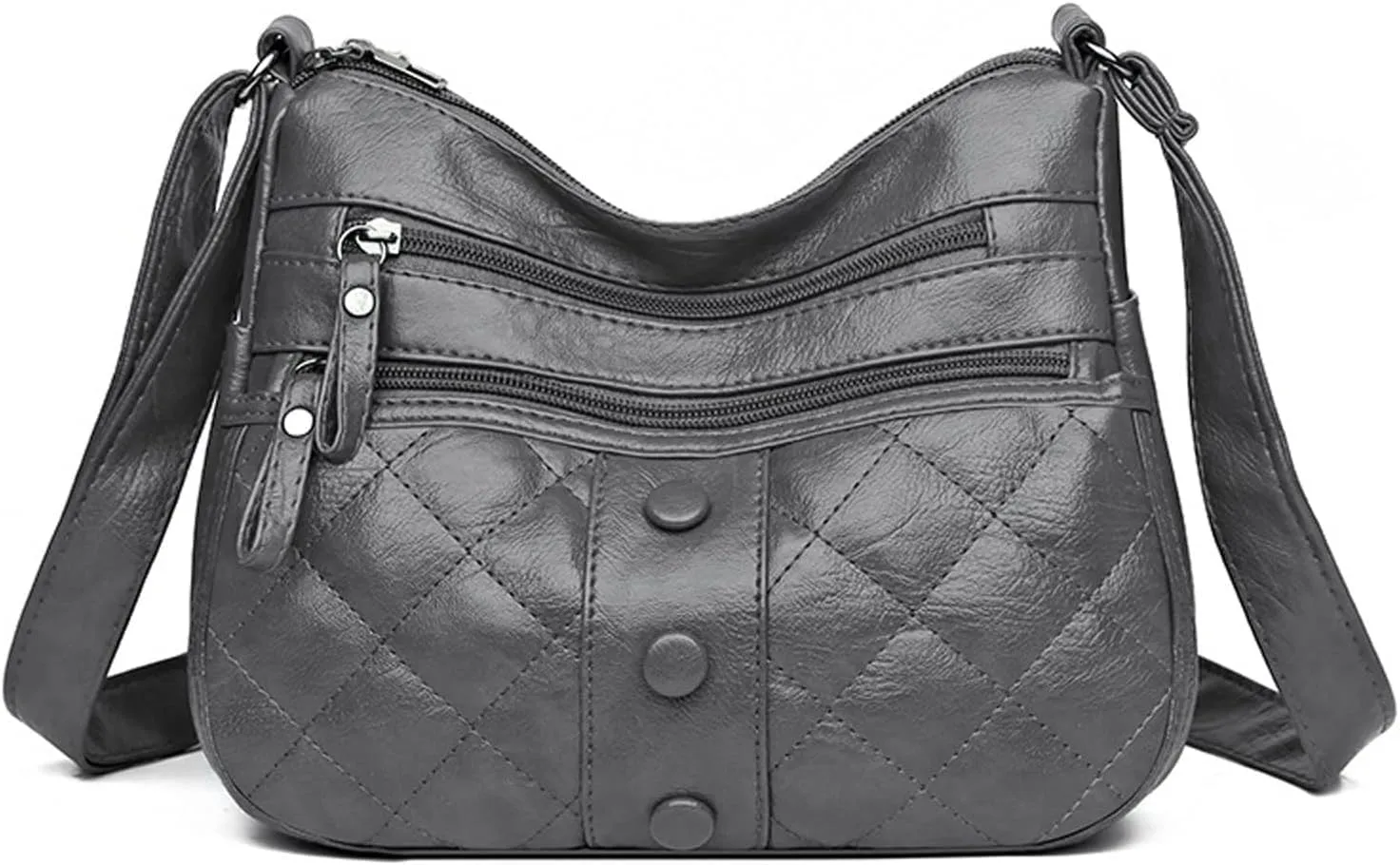 Shoulder bag Ladies PU Leather Casual Shoulder Bags For Women Storey Large Capacity Women Crossbody Shopper Bags