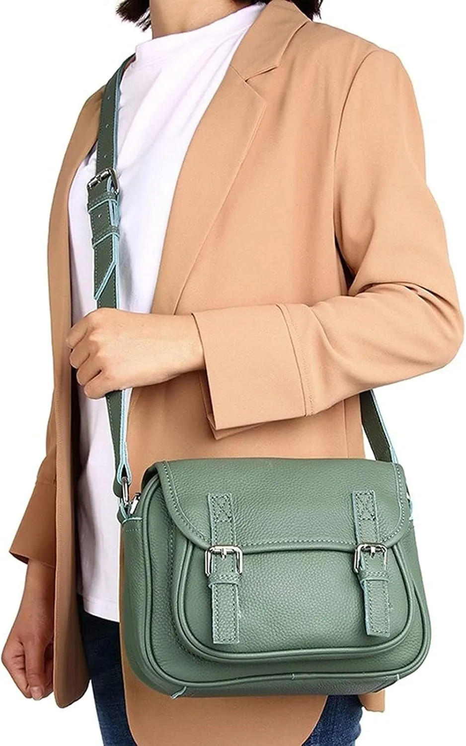 Shoulder bag Leather Shoulder Bags Women Casual Women Crossbody Bag Lady Messengner Bag Female Purse