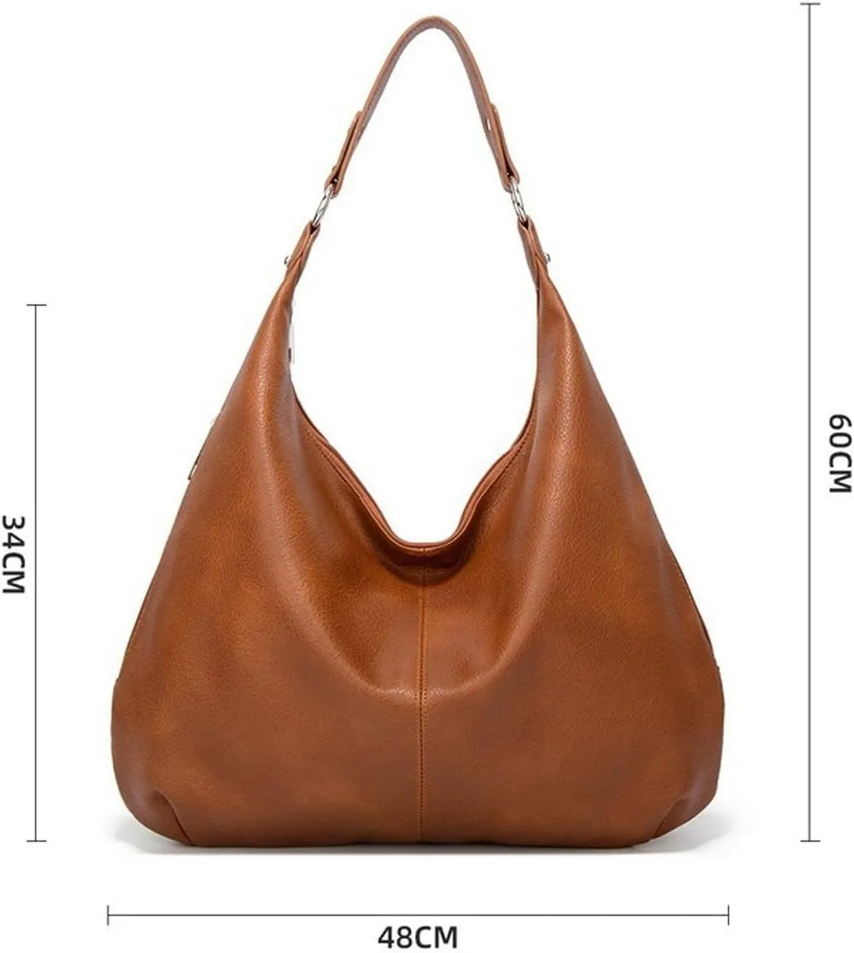 Shoulder bag Vintage Female Shoulder Bags Patchwork PU Leather Women Bag Hobo Ladies Handbag Big Casual Bags