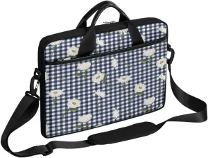 Sky Stars Planets Laptop Shoulder Messenger Bag Waterproof Laptop Briefcase Handle Padded Strap