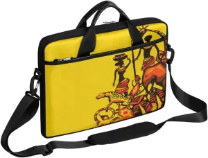 Sleeping Animal Koala Bear Laptop Shoulder Messenger Bag Waterproof Laptop Briefcase with Handle and Padded Strap Case Sleeve