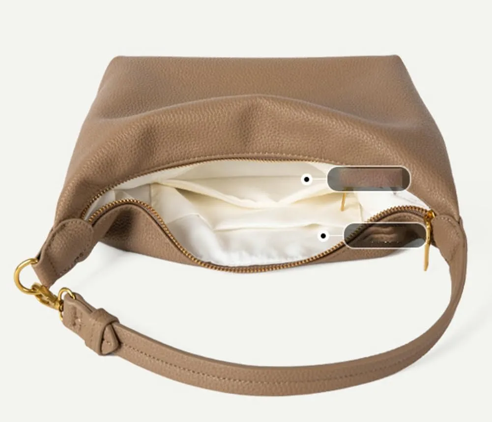 Slouchy Crescent Crossbody Purse Hobo Bags Women Trendy Satchels Shoulder Bag Cute Top-handle Travel Tote Handbag 2025
