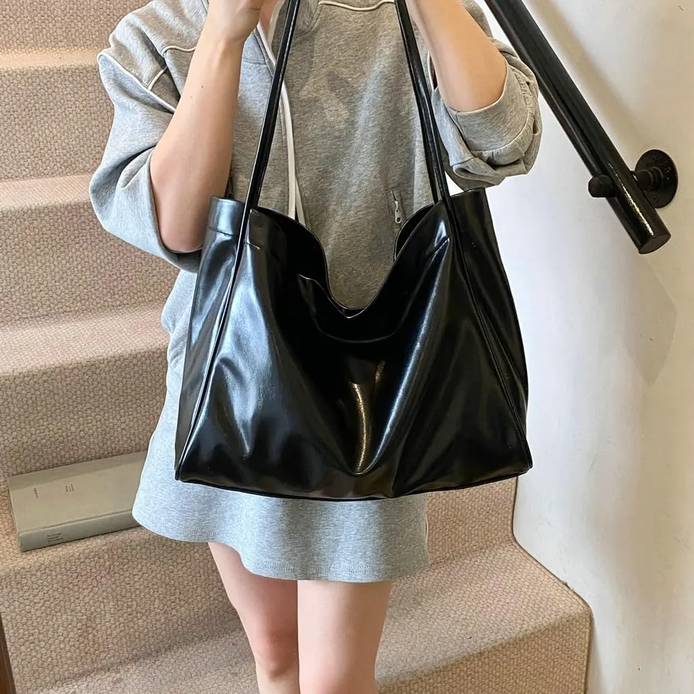 Slouchy Crescent Hobo Bags Women Trendy Satchels Crossbody Purse Shoulder Bag Cute Top-handle Travel Tote Handbag 2025