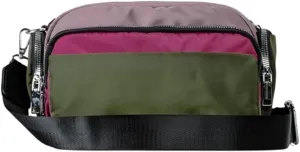 Slouchy Nylon Multiple Pockets Crossbody Purse Women Crescent Hobo Bags Trendy Shoulder Camera Bag Top-handle Tote Handbag
