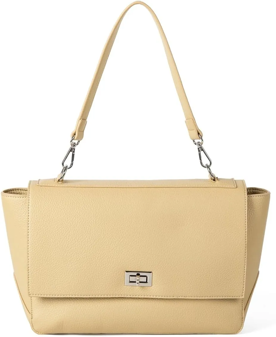 Slouchy PU Leather Crescent Hobo Bags Women Trendy Messenger Crossbody Purse Satchels Shoulder Bag Top-handle Tote Handbag