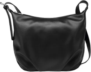 Slouchy PU Leather Crescent Shoulder Hobo Bags Women Trendy Crossbody Purse Satchels Travel Dumpling Bag Mini Tote Handbag