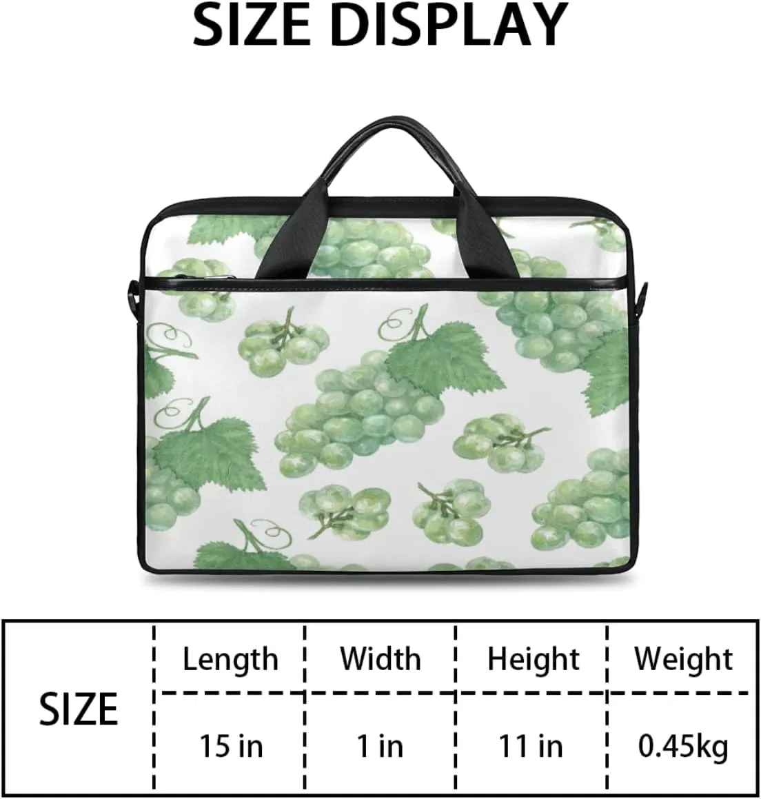 Sparkle Glitte Pattern Laptop Shoulder Messenger Bag Waterproof Laptop Briefcase Handle Padded Strap
