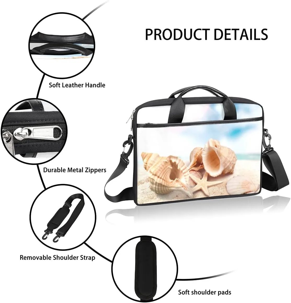 Sport Fire Basketball Laptop Shoulder Messenger Bag Waterproof Laptop Briefcase with Handle and Padded Strap Case Sleeve