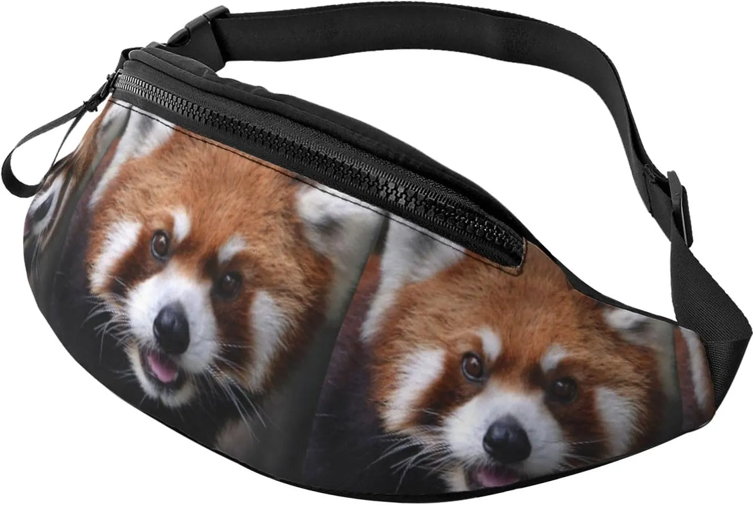 Sport Waist Bag For Men Women Red Panda Fanny Pack Casual Bum Bags Hiking Running Belt Bags