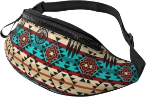 Sport Waist Bag For Men Women-Southwest Aztec Dream Catcher Fanny Pack-Casual Bum Bags Hiking Running Belt Bags