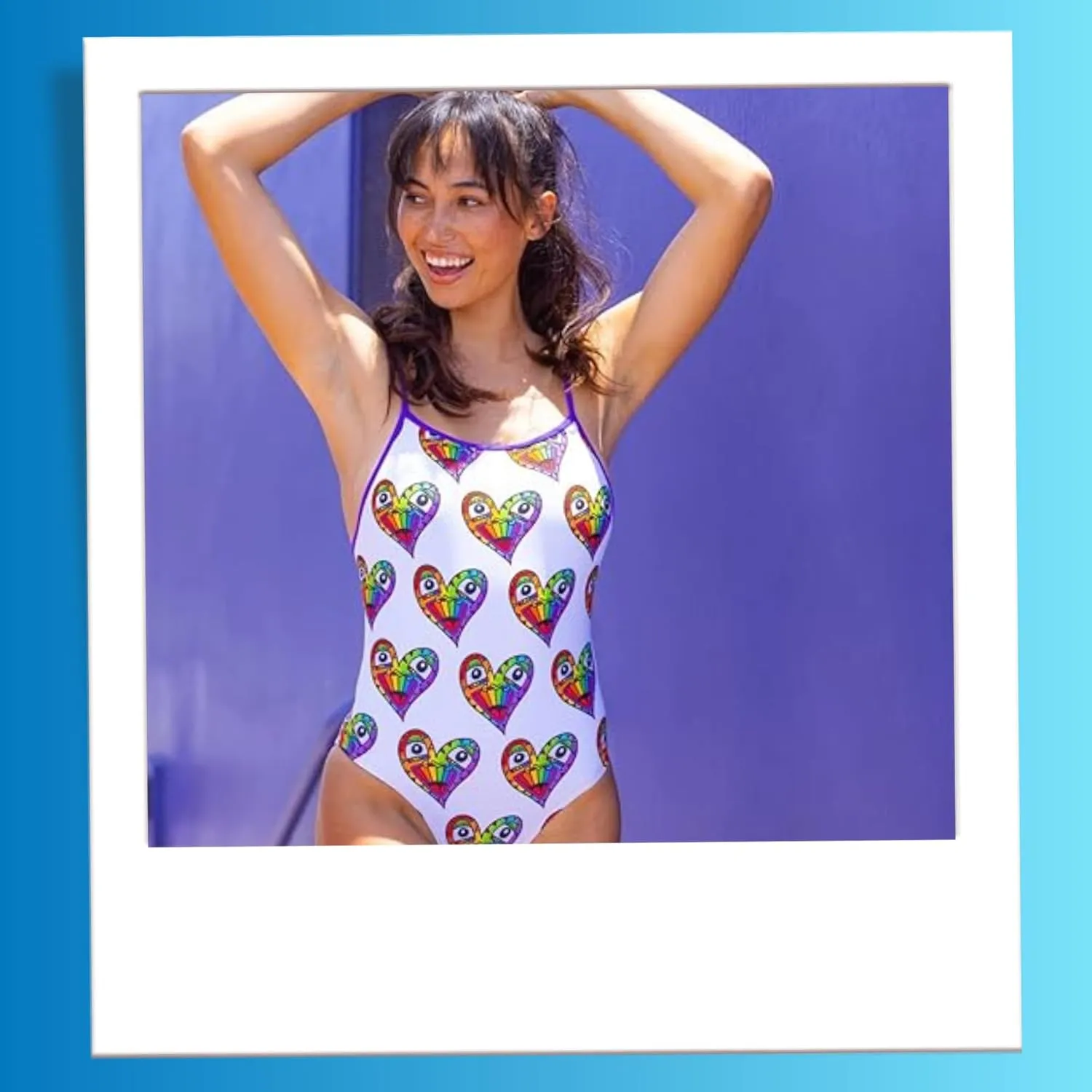 Sporti Tie Back Women's Athletic One Piece Swimsuits - Hydrolast Technology Bathing Suit Competitive Swimsuit Women