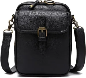 Successivei Crossbody Leather Bag, Collaboraten1 Crossbody Leather BagVintage Double Layer Large Capacity Mini Crossbody Bags