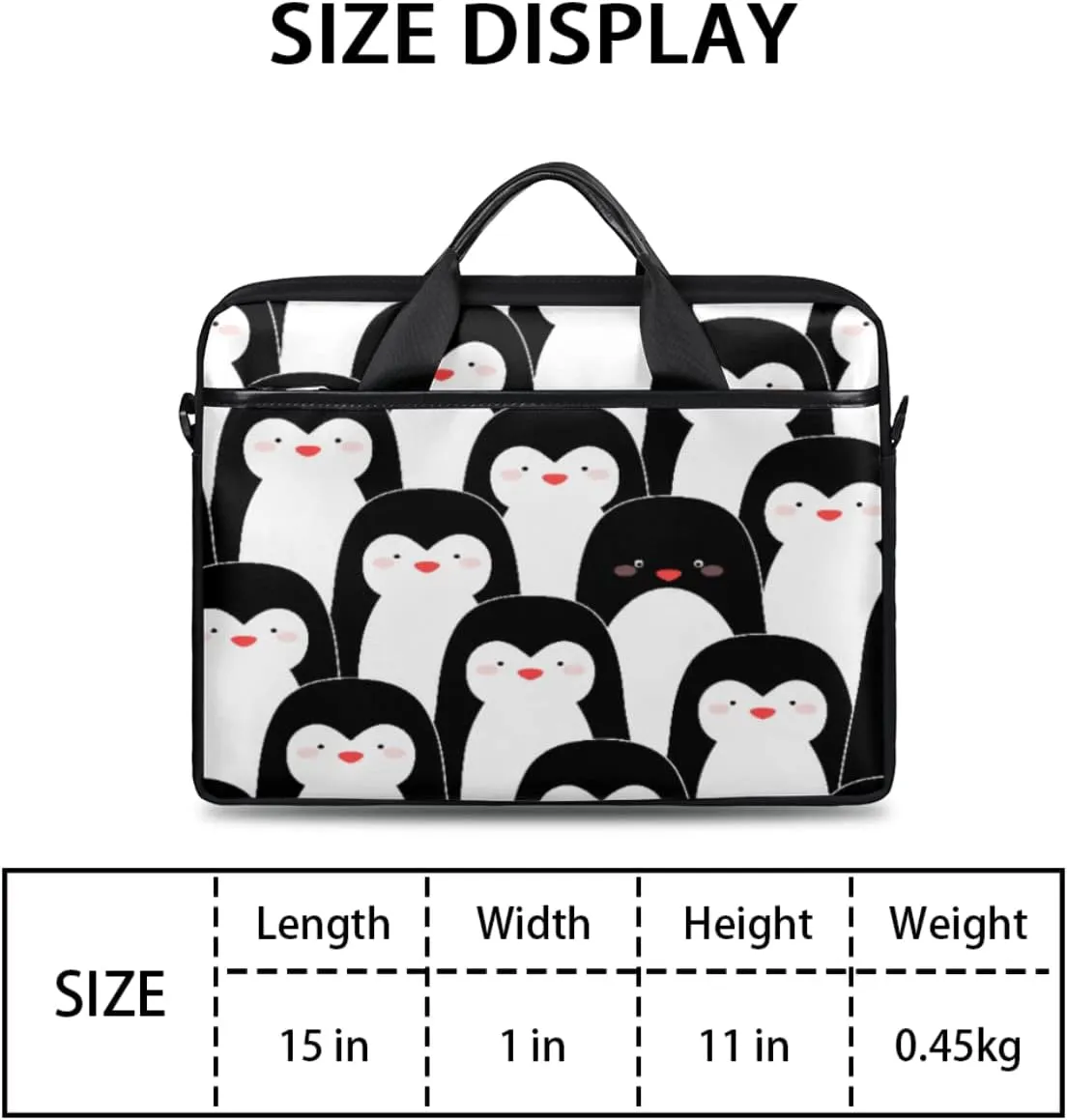 Summer Tropical Leaves Flowers Laptop Shoulder Messenger Bag Waterproof Laptop Briefcase with Handle and Padded Strap