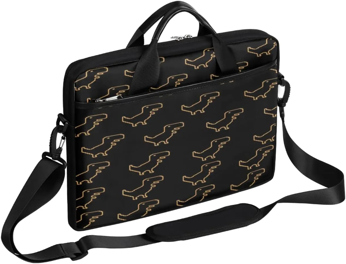 Swan Love Romance Laptop Shoulder Messenger Bag Waterproof Laptop Briefcase with Handle and Padded Strap Case Sleeve