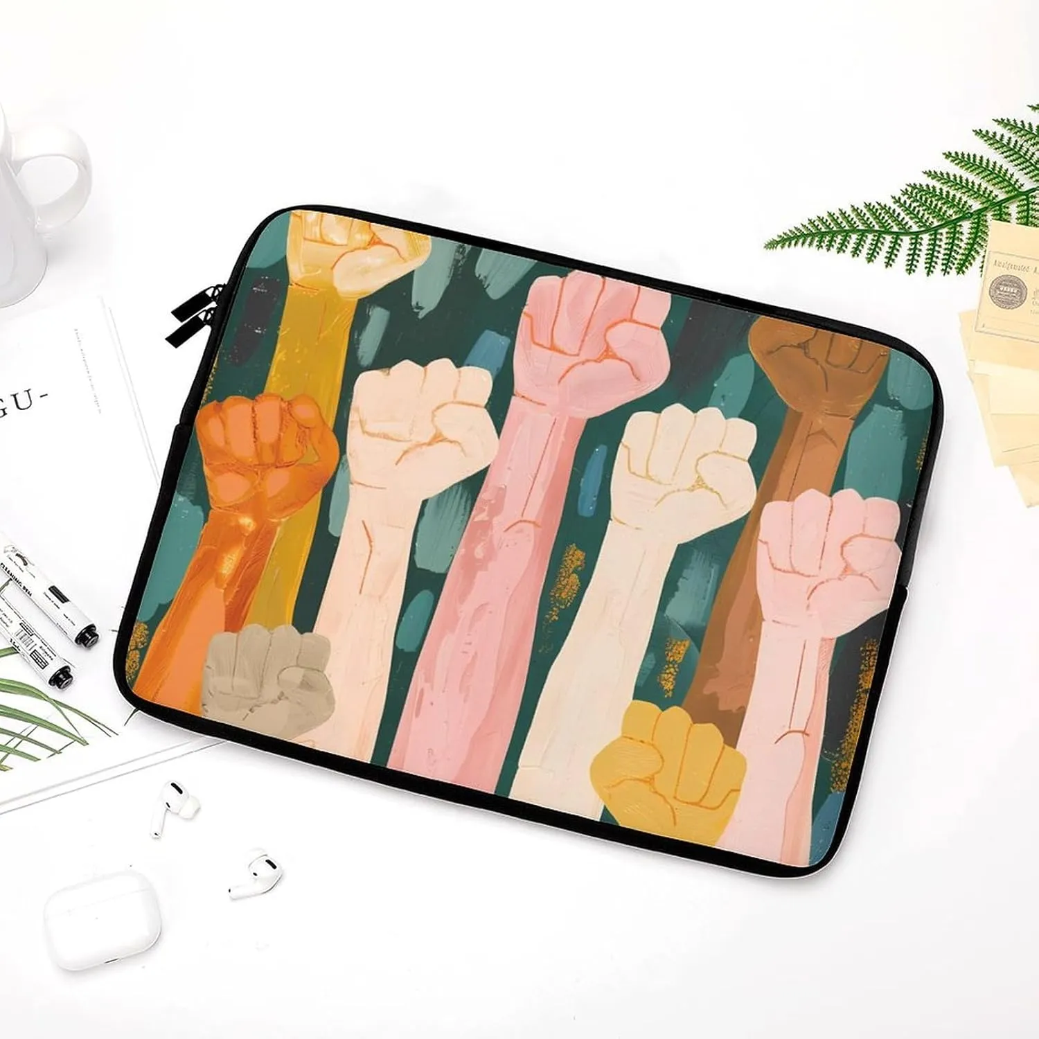 Together Personalized Laptop Bag Business Casual Laptop Cases Slim Computer Bag Briefcase