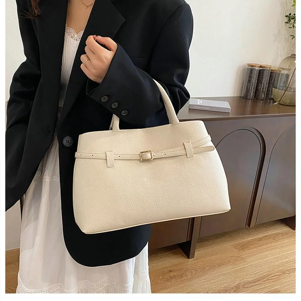 Tote Bag Hobo Bags Women Trendy PU Leather Underarm Crescent Shoulder Bag Cute Crossbody Purse Travel Tote Handbag 2025