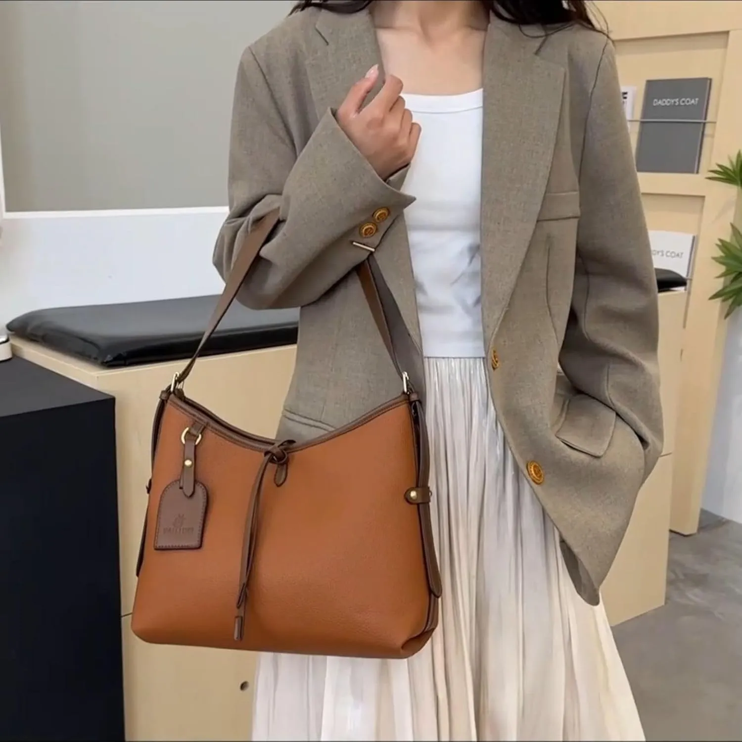 Travistar Hobo Bags for Women Trendy Large PU Leather Shoulder Purses and Handbags Leopard Crossbody Satchel Purse Work Tote