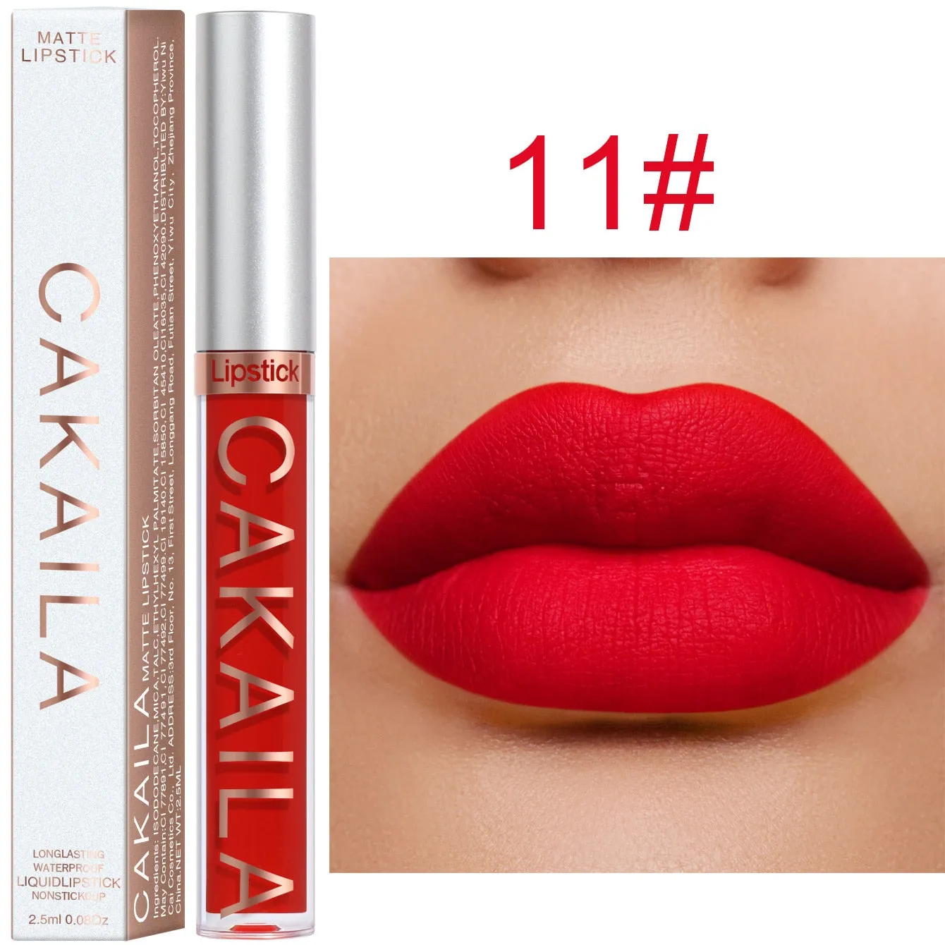 Trendy Matte Velvet Long Lasting Waterproof Lipsticks