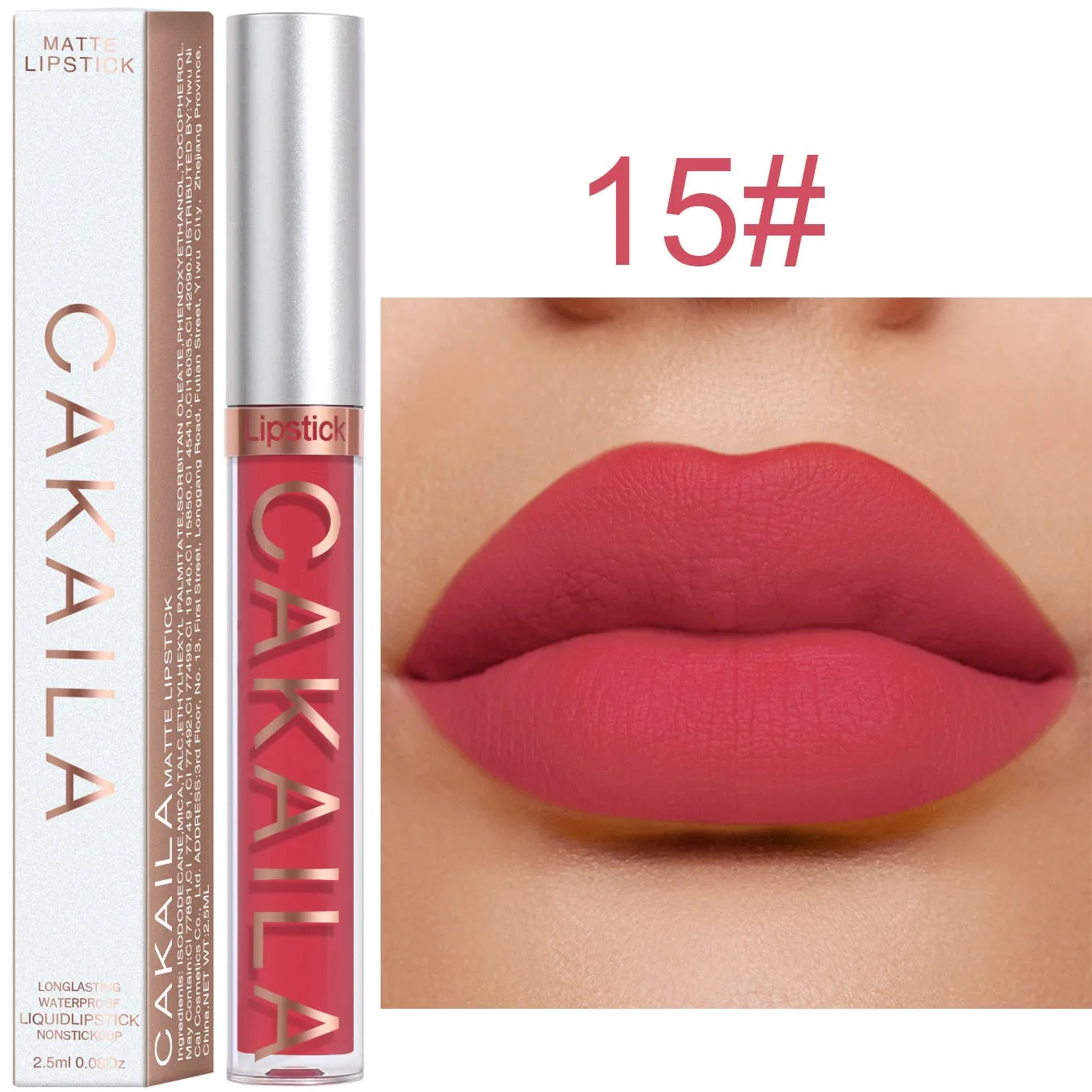 Trendy Matte Velvet Long Lasting Waterproof Lipsticks
