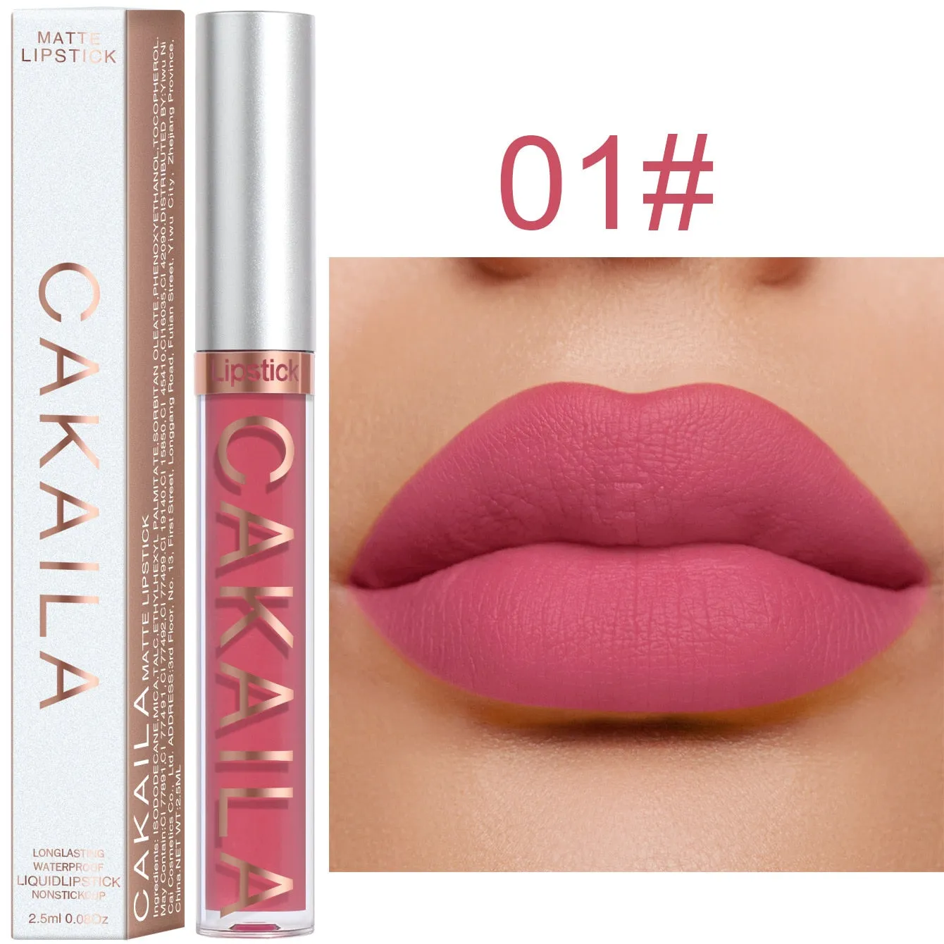 Trendy Matte Velvet Long Lasting Waterproof Lipsticks
