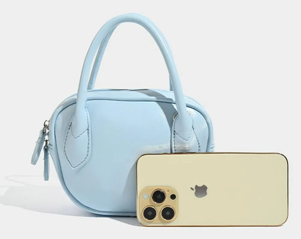 Trendy PU Leather Bag for Women Portable Designer Crossbody Hobo Shoulder Bag Fashion Casual Purse Handbag
