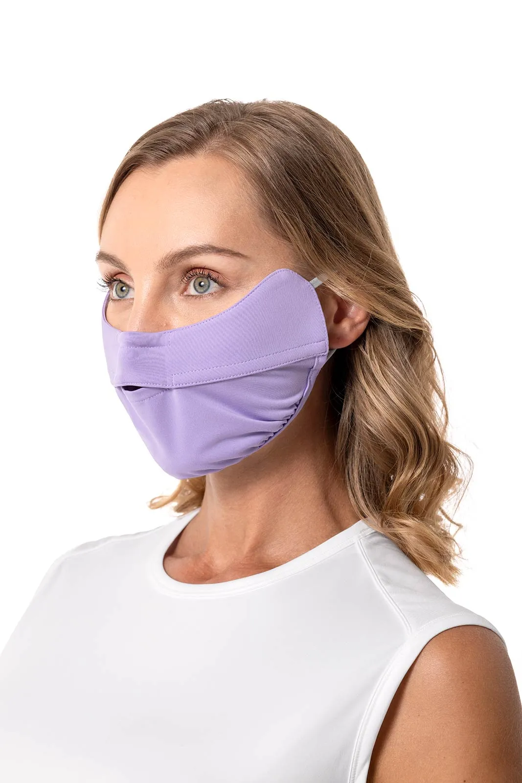 Unisex Zenith UV Half Mask | Lavendula