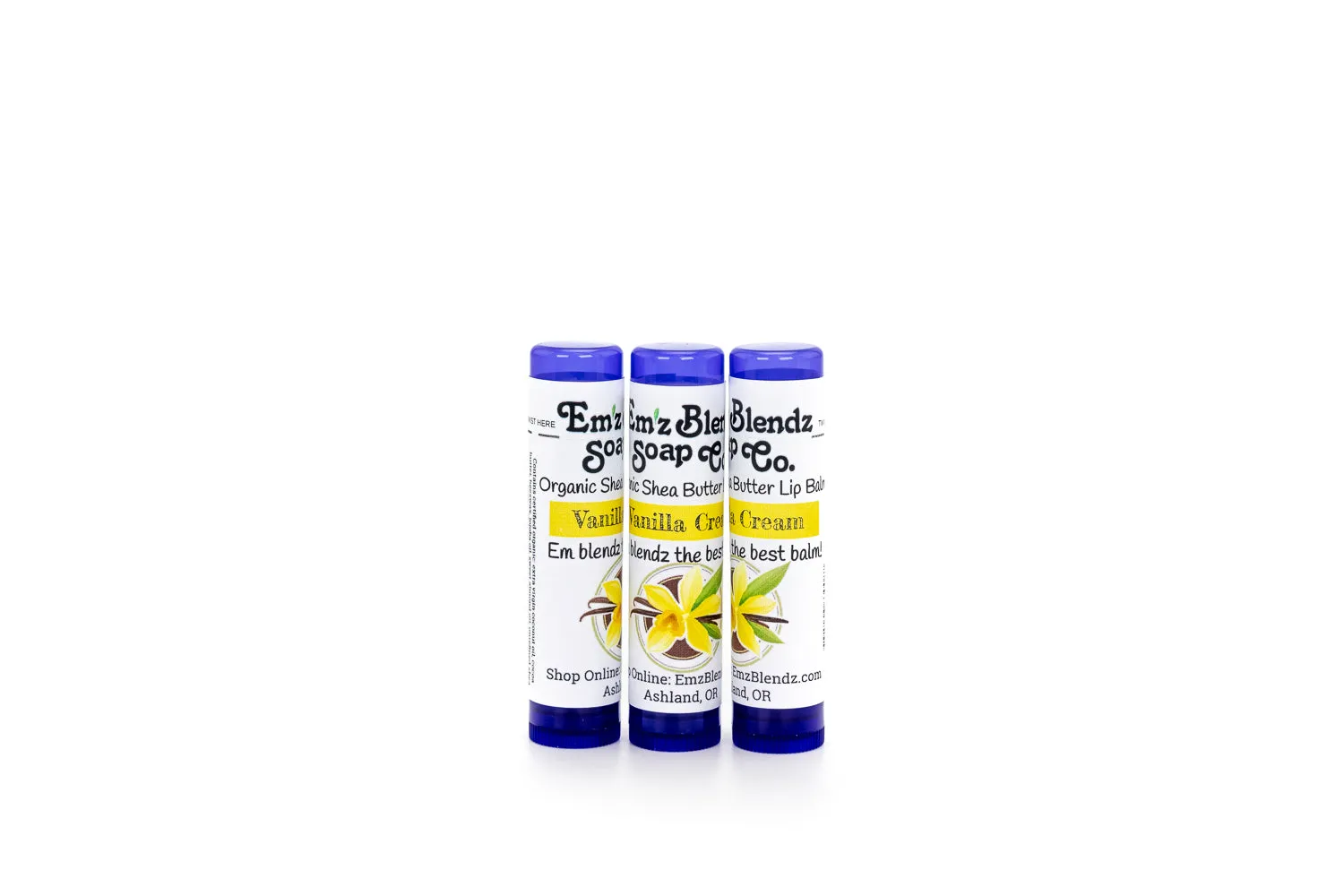 Vanilla Cream Lip Therapy | Organic Shea Butter Lip Balm
