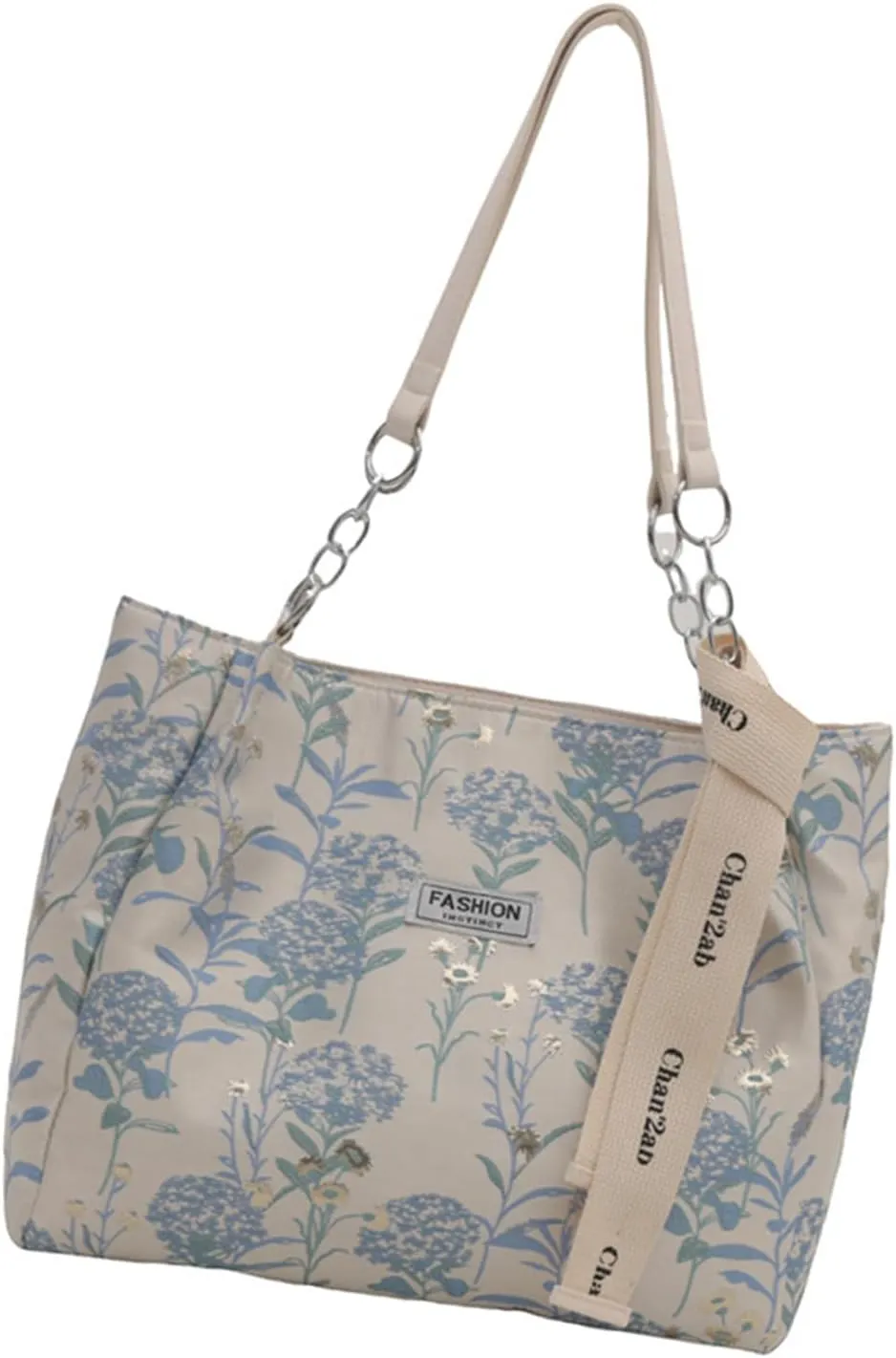Vintage Handbag Large Capacity Canvas Top Handle Bags for Women Embroidery Flowers Women Shoulder Bags Casual Satchel