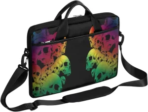 Watercolor Life Tree Laptop Shoulder Messenger Bag Waterproof Laptop Briefcase with Handle and Padded Strap Case Sleeve