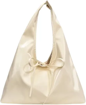 Women Bow-Tie Purse Underarm Hobo Bags for Women Slouchy Tote Bag Trending Overnight Tote Handbags Shoulder Bag 2025 Casual