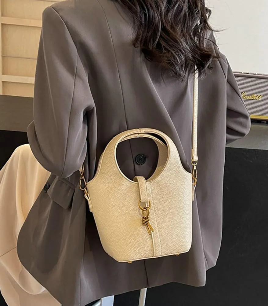Women Bucket Bags Leather Hobo Bag Fashion Shoulder Crossbody Vintage Tote Small Handabg Purse
