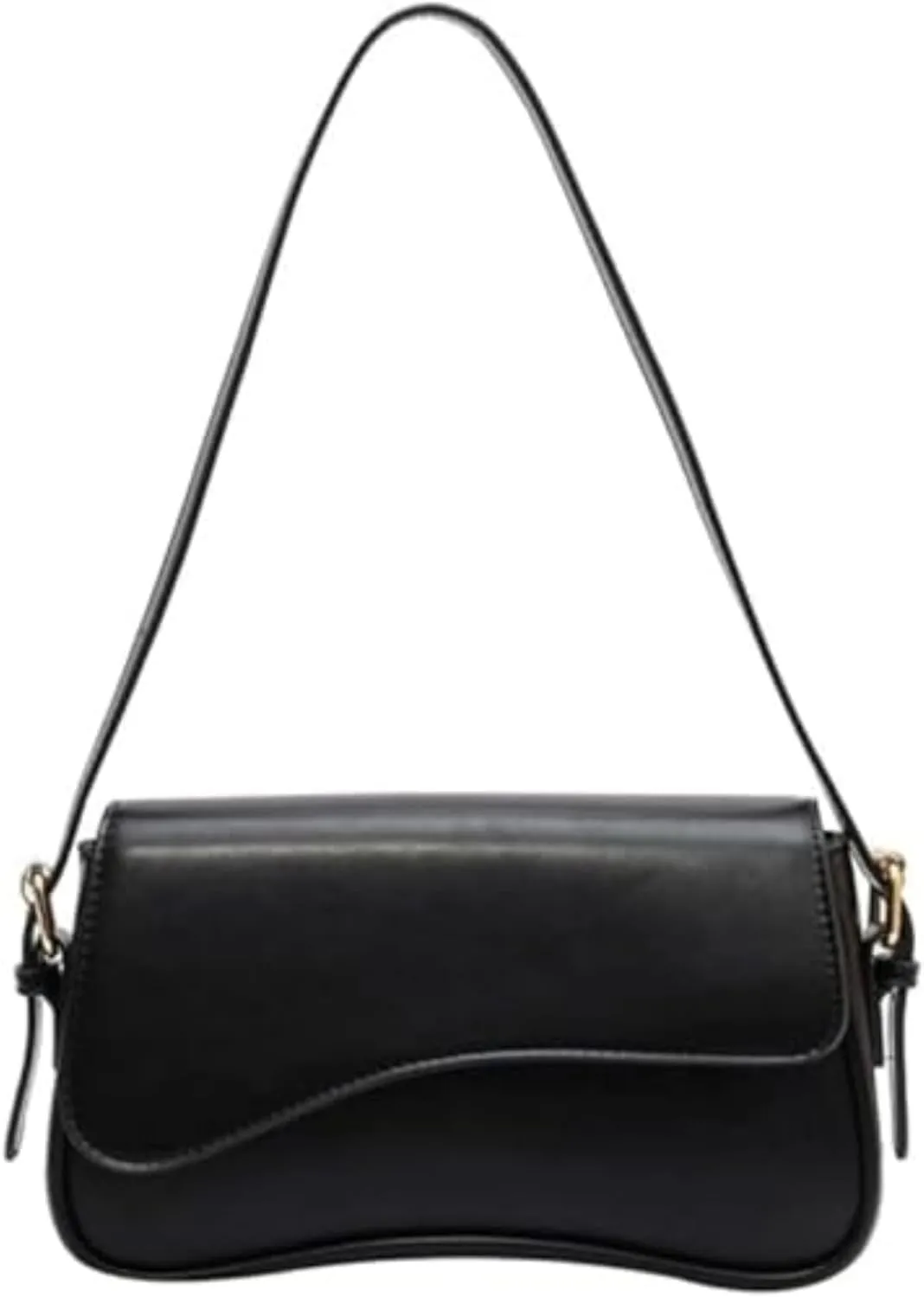 Women Vegan Leather Hobo Shoulder Bags Y2k Trendy Crossbody Purse Pu Leather Underarm Bag Adjustable Shoulder Purse