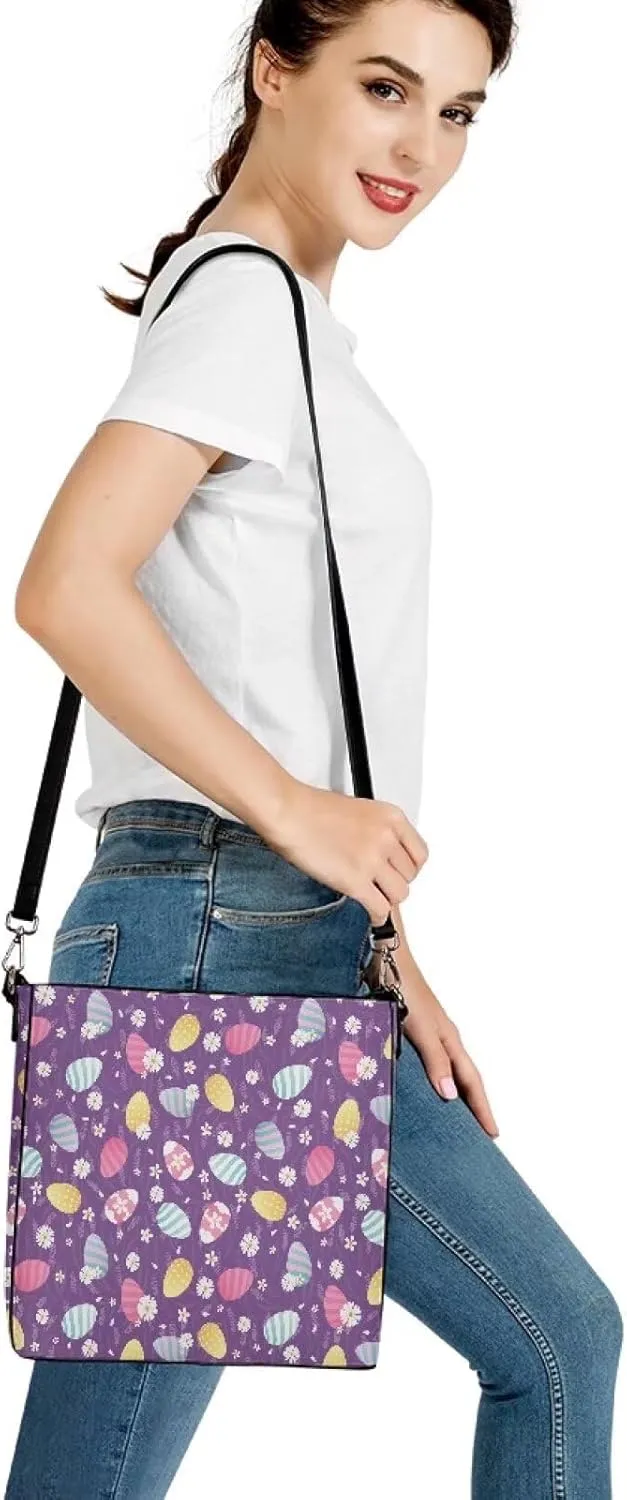 Womens Hobo Bags Large Capacity Tote Shoulder Purse PU Leather Work Tote Bag