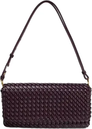 Woven Shoulder Bags for Women Small Underarm Hobo Handbags Trendy Designer Clutch Purse