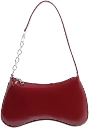 Y2k Crescent Hobo Bags Women 90s PU Leather Underarm Shoulder Bag Cute Trendy Crossbody Phone Purse Retro Tote Handbag