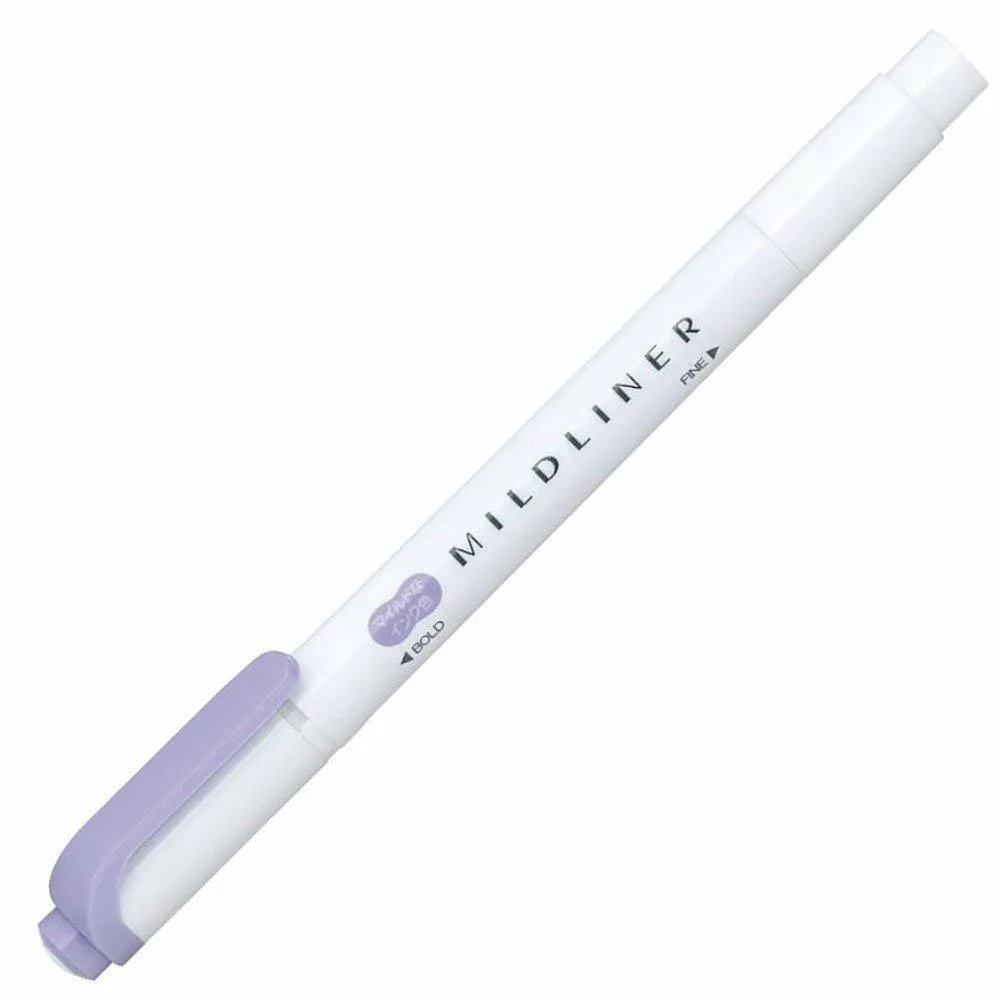 ZEBRA MILDLINER WKT7 double-headed highlighter water-based highlighter marker pen highlighter