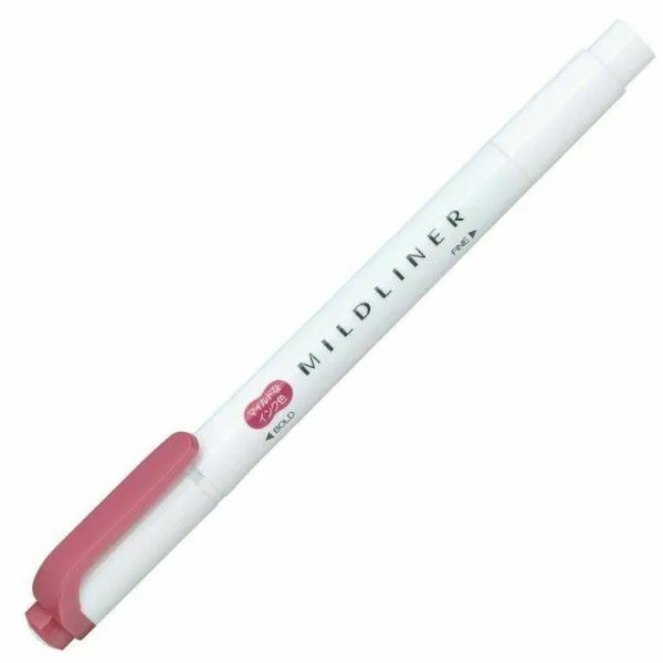 ZEBRA MILDLINER WKT7 double-headed highlighter water-based highlighter marker pen highlighter