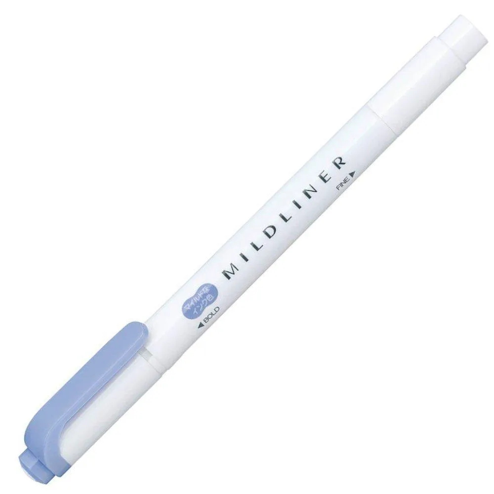 ZEBRA MILDLINER WKT7 double-headed highlighter water-based highlighter marker pen highlighter