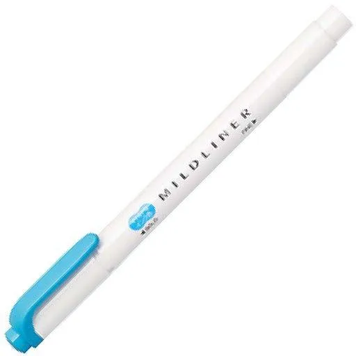 ZEBRA MILDLINER WKT7 double-headed highlighter water-based highlighter marker pen highlighter