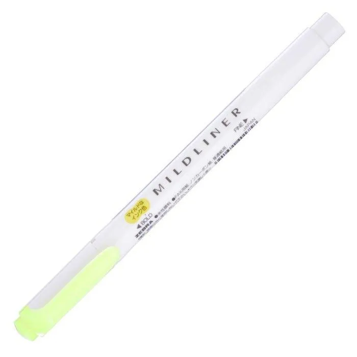 ZEBRA MILDLINER WKT7 double-headed highlighter water-based highlighter marker pen highlighter
