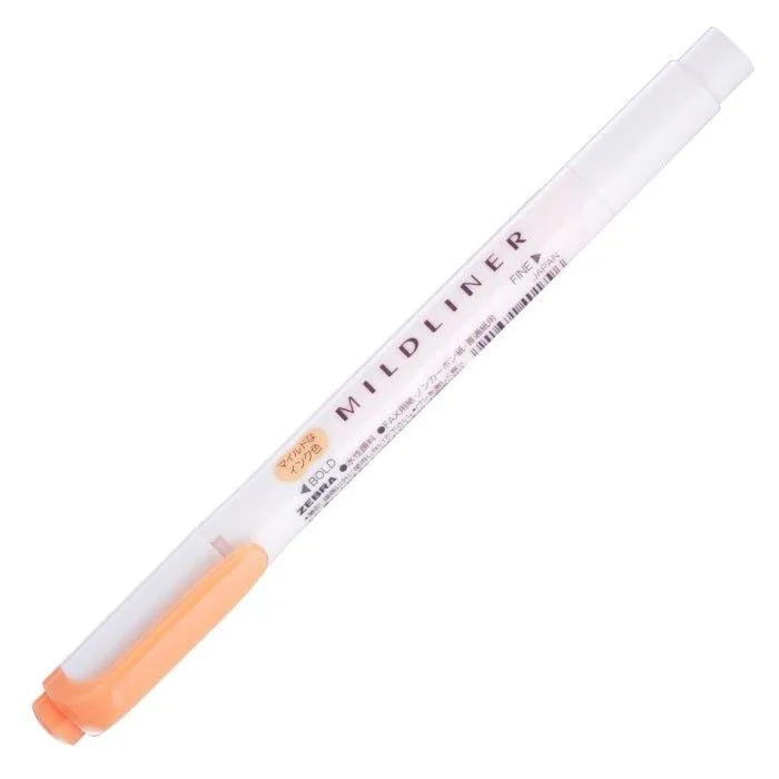 ZEBRA MILDLINER WKT7 double-headed highlighter water-based highlighter marker pen highlighter