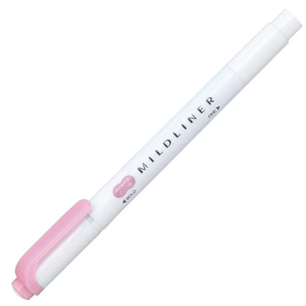 ZEBRA MILDLINER WKT7 double-headed highlighter water-based highlighter marker pen highlighter