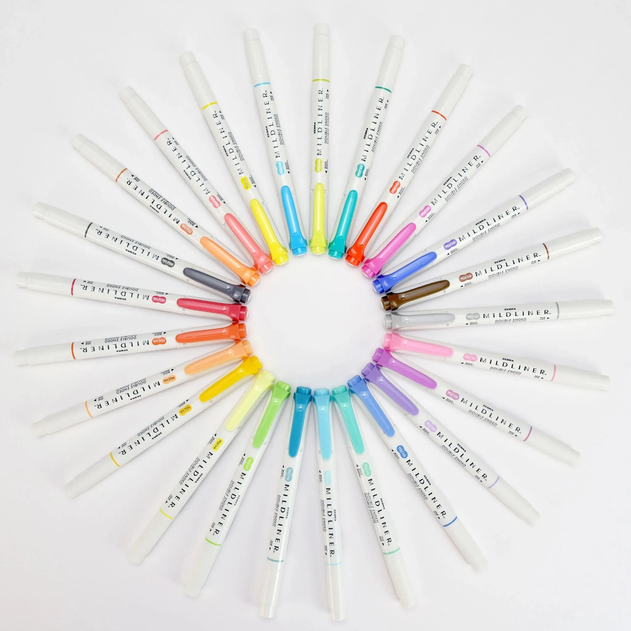 ZEBRA MILDLINER WKT7 double-headed highlighter water-based highlighter marker pen highlighter