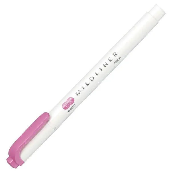 ZEBRA MILDLINER WKT7 double-headed highlighter water-based highlighter marker pen highlighter