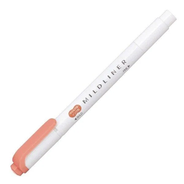 ZEBRA MILDLINER WKT7 double-headed highlighter water-based highlighter marker pen highlighter