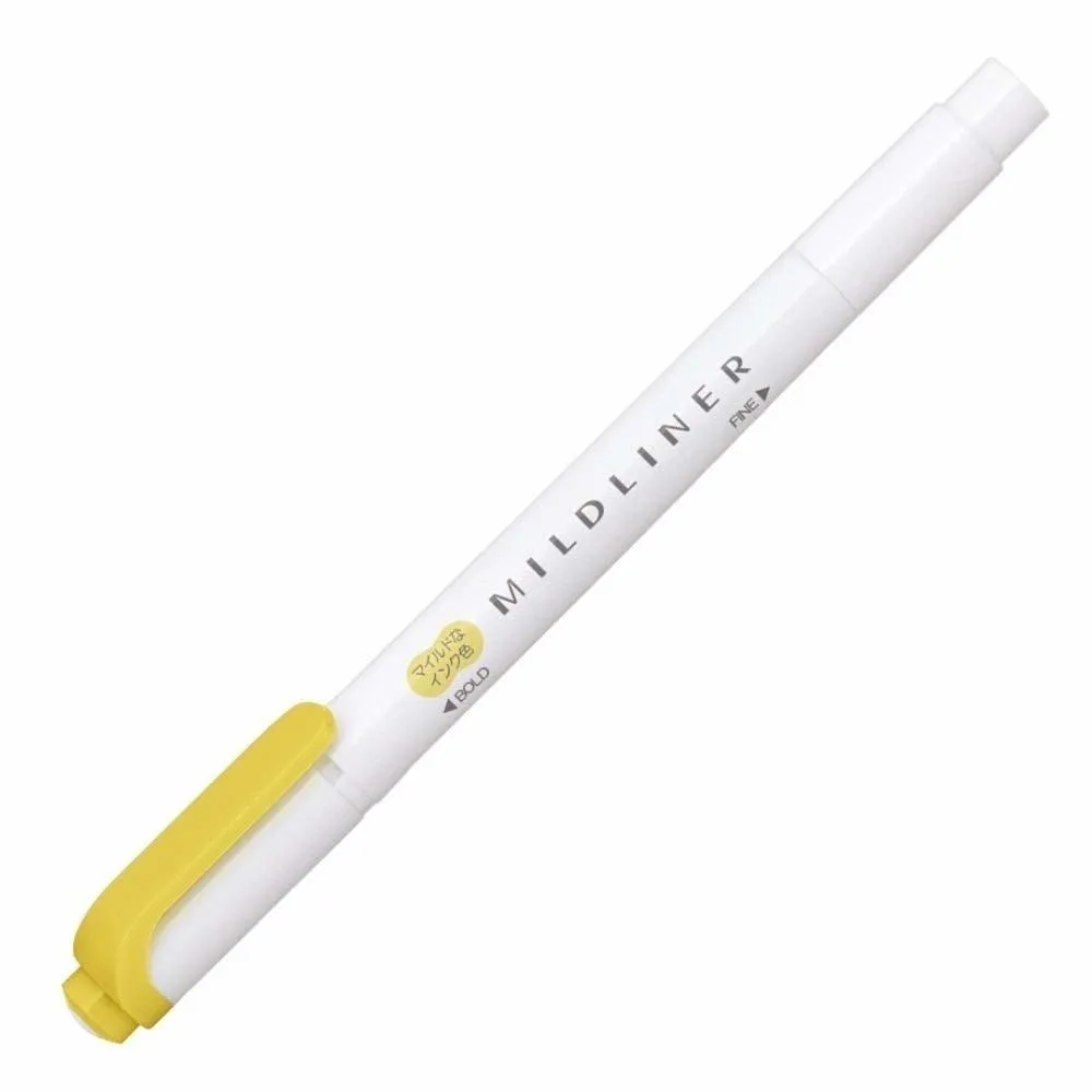 ZEBRA MILDLINER WKT7 double-headed highlighter water-based highlighter marker pen highlighter